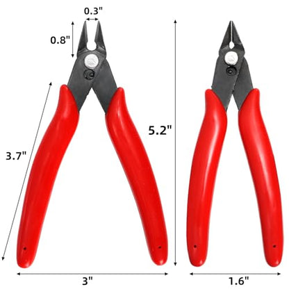 10 Pieces Small Wire Cutters (10 Count)