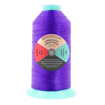 Size 207 630D T210 Violet Bonded Nylon Thread
