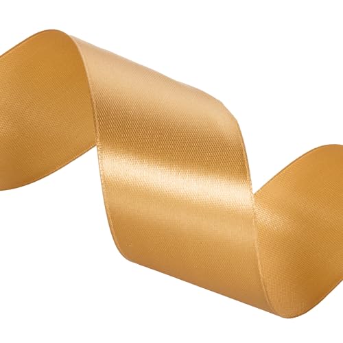 1 1 2 Copper Solid Satin Ribbon for Gift Wrapping