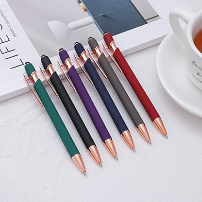 12 PCS 2 in 1 Stylus Ballpoint Pen with Stylus Tip (12 Count)