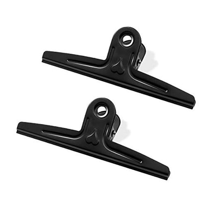 Extra Large Bulldog Clips Black (2 Count)