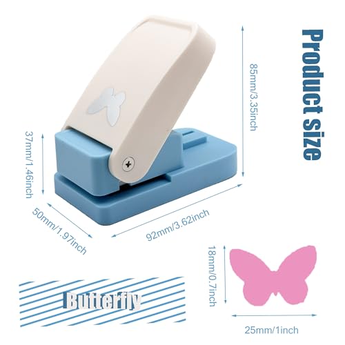 Butterfly Paper Punch Decorative Punches for Paper Crafting Shapes