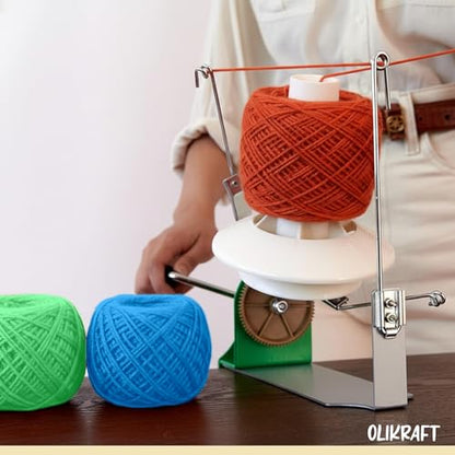 Large Capacity Metal Yarn Ball Winder