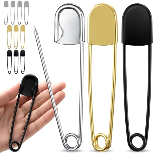10 Pcs 5 Inch Large Safety Pins (10 Count)