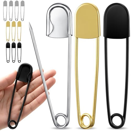 10 Pcs 5 Inch Large Safety Pins (10 Count)