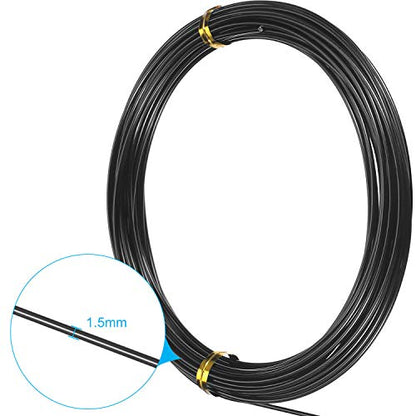 1 Roll Aluminum Wire for Jewelry Making (32.8 Foot)