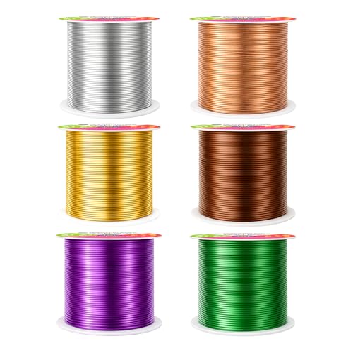 22 Gauge Assorted Anodized Aluminum Craft Wire (450 Foot)