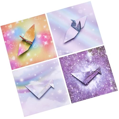 Dreamy Fantasy Patterned Origami Paper (50 Count)