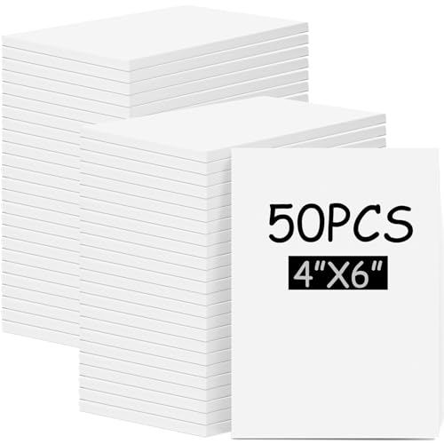 50 Pack Rubber Carving Blocks 4 x 6 Inch (50 Count)