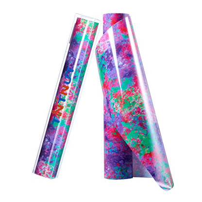 Purple Splash Heat Transfer Vinyl Roll