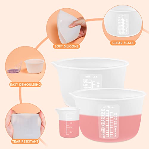 Silicone Resin Measuring Cups