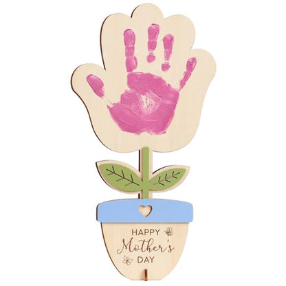 DIY Mothers Day Crafts for Kids Handprint Art
