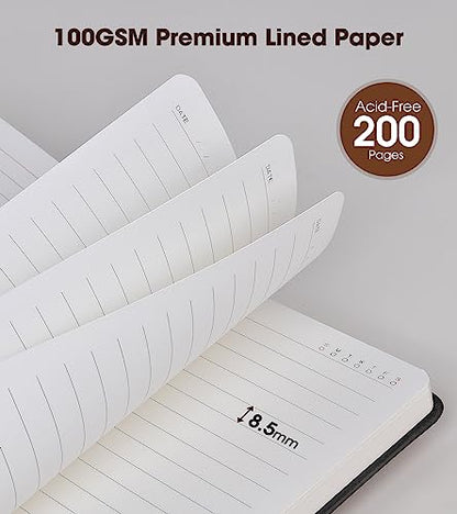 Lined Notebook with Pen