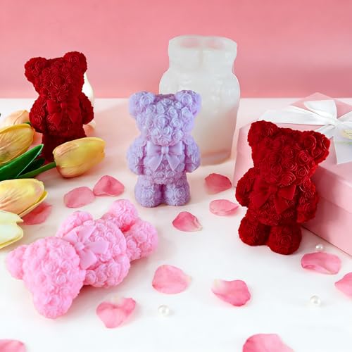 Bear Candle Molds