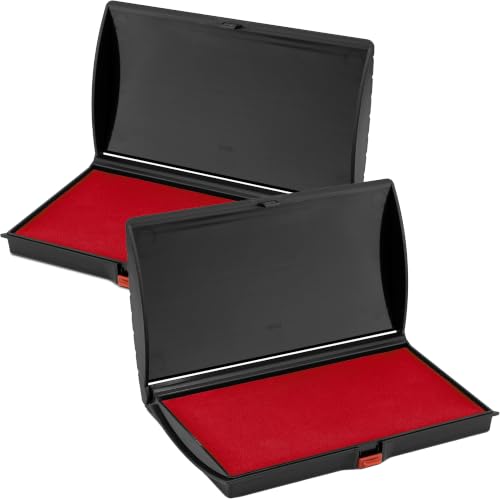 Large Premium Red Ink Stamp Pad