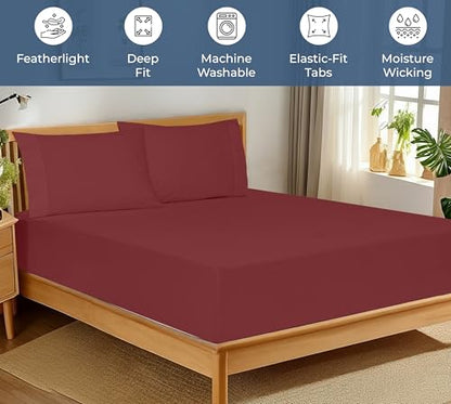 100% Organic Cotton Fitted Sheet
