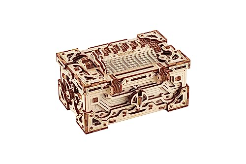 Enigma Chest Puzzle Box 3D Wooden Puzzles for Adults to Build