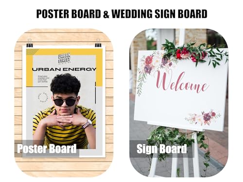 20 Pack White Foam Board 12" x 16.5"