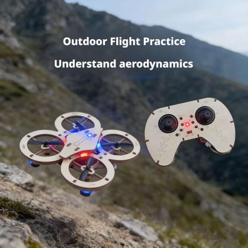 DIY Wooden Drone Model Kit