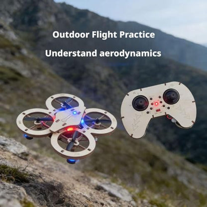 DIY Wooden Drone Model Kit