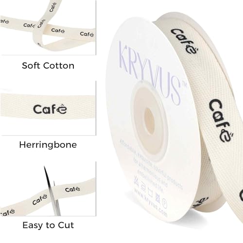 Cafe Print Ribbon (36 Foot)
