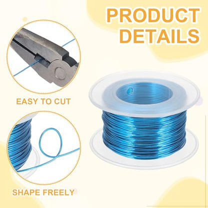 18 Gauge 1mm Anodized Aluminum Wire for Jewelry Craft Making