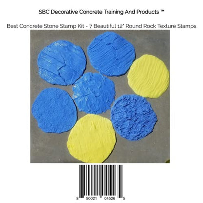 Concrete Masonry Forms Stamp Set (7 Count)