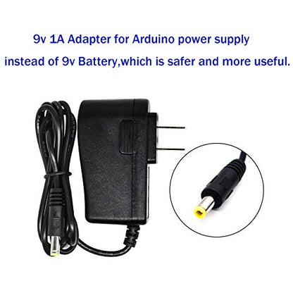 Super Starter Kit Based on Arduino UNO R3 with Tutorial and Controller Board Compatible with Arduino IDE