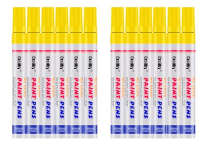 Yellow Paint Markers (12 Count)
