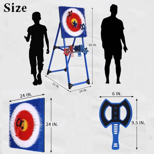 Axe Throwing Game for Backyard (16 Count)