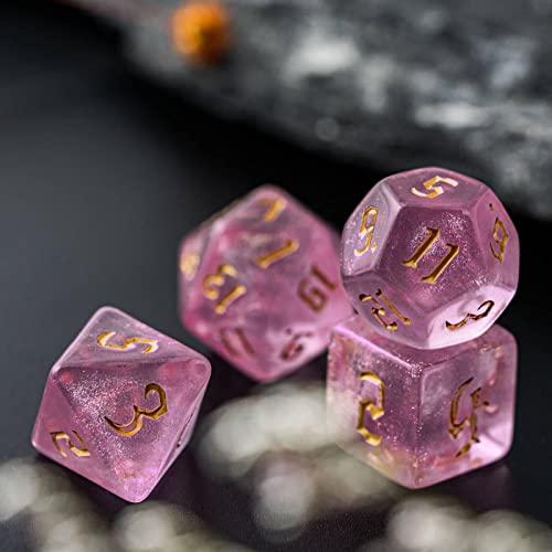 DND Dice Set D&D Polyhedral Dice for RPG (7 Count)