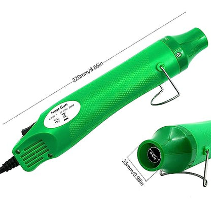 Heat Gun Mini Hot Air Gun for Crafting Embossing Shrink Wrap