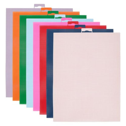8 Pcs 14 Count Plastic Canvas Sheets