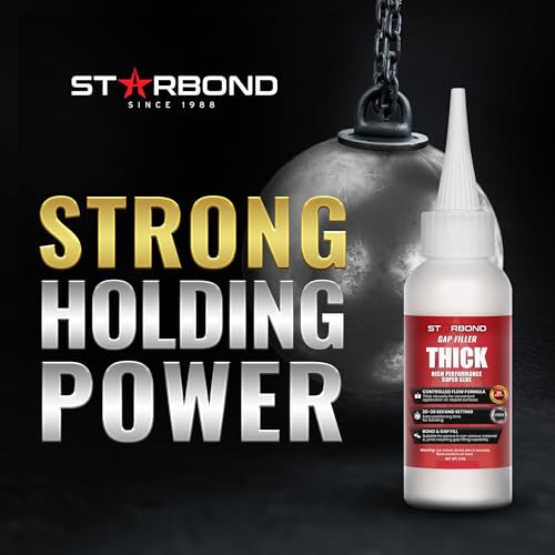 Thick Super Glue Pro Kit (2 Ounce)