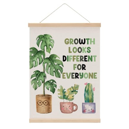 Inspirational Poster Hanger Therapy Office Decor Growth Mindset Wall Decor