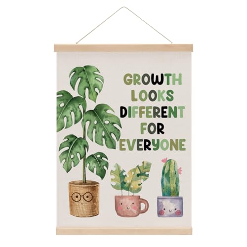 Inspirational Poster Hanger Therapy Office Decor Growth Mindset Wall Decor