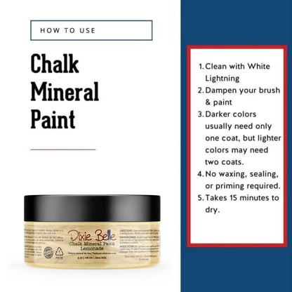 Chalk Mineral Paint (4 Fl Oz)
