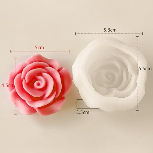 2 Pack Flower Soap & Candle Mold (2 Count)