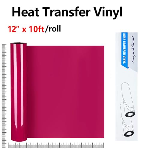 Heat Transfer Vinyl Rose Red HTV Rolls