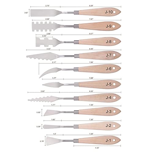 Paint Knife Set (10 Count)