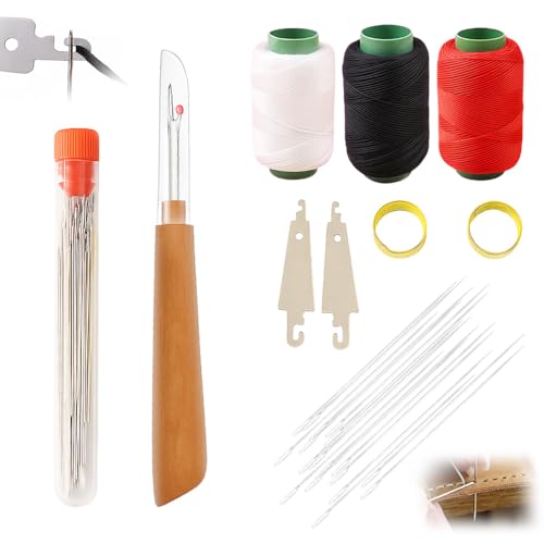40 PCS Big Eye Steel Sewing Needles Kit