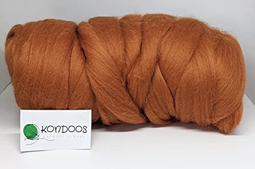 Colored Natural Wool roving (16 Ounce)