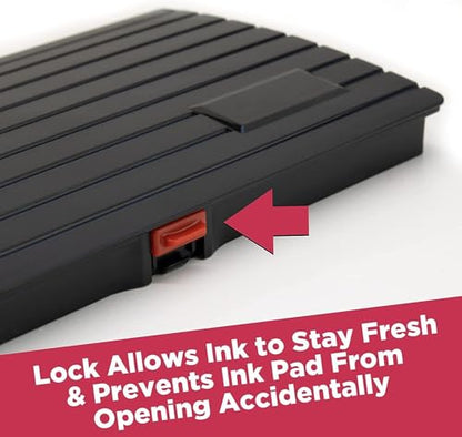 Large Premium Olive Green Ink Stamp Pad