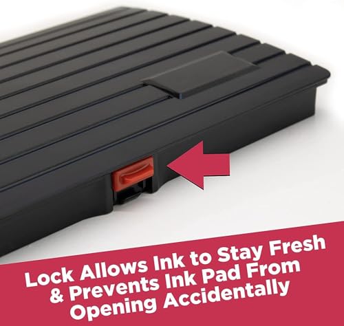 Large Premium Magenta Purple Ink Stamp Pad