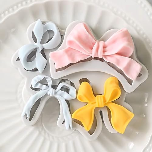 3PCS Bow Silicone Molds (3 Count)
