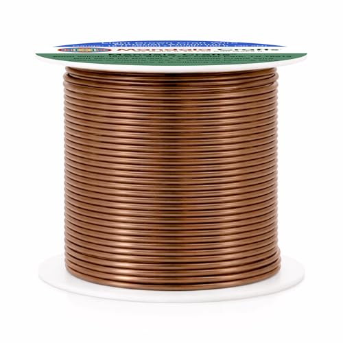 16 Gauge Light Brown Anodized Aluminum Craft Wire (100 Foot)