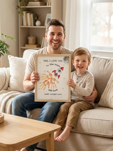 Father's Day Handprint Gift from Kids