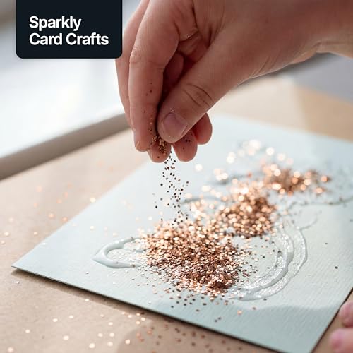 Craft Glitter Bronze Brown 100g Microfine Glitter (3.5 Ounce)