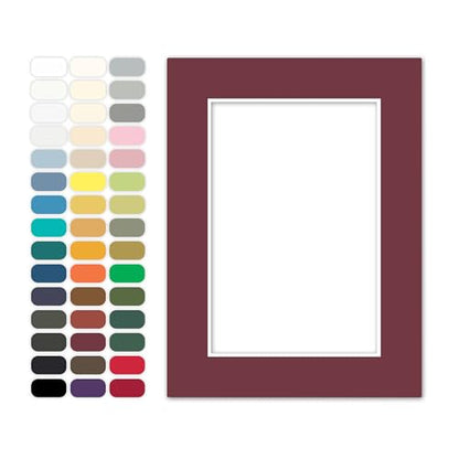 Maroon Matboard
