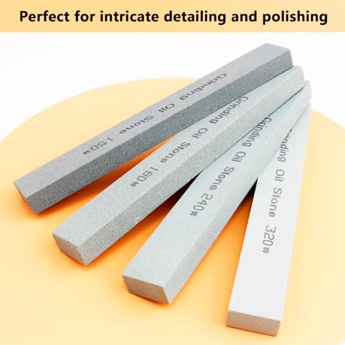 4Pcs Flat Sharpening Stone Set (4 Count)